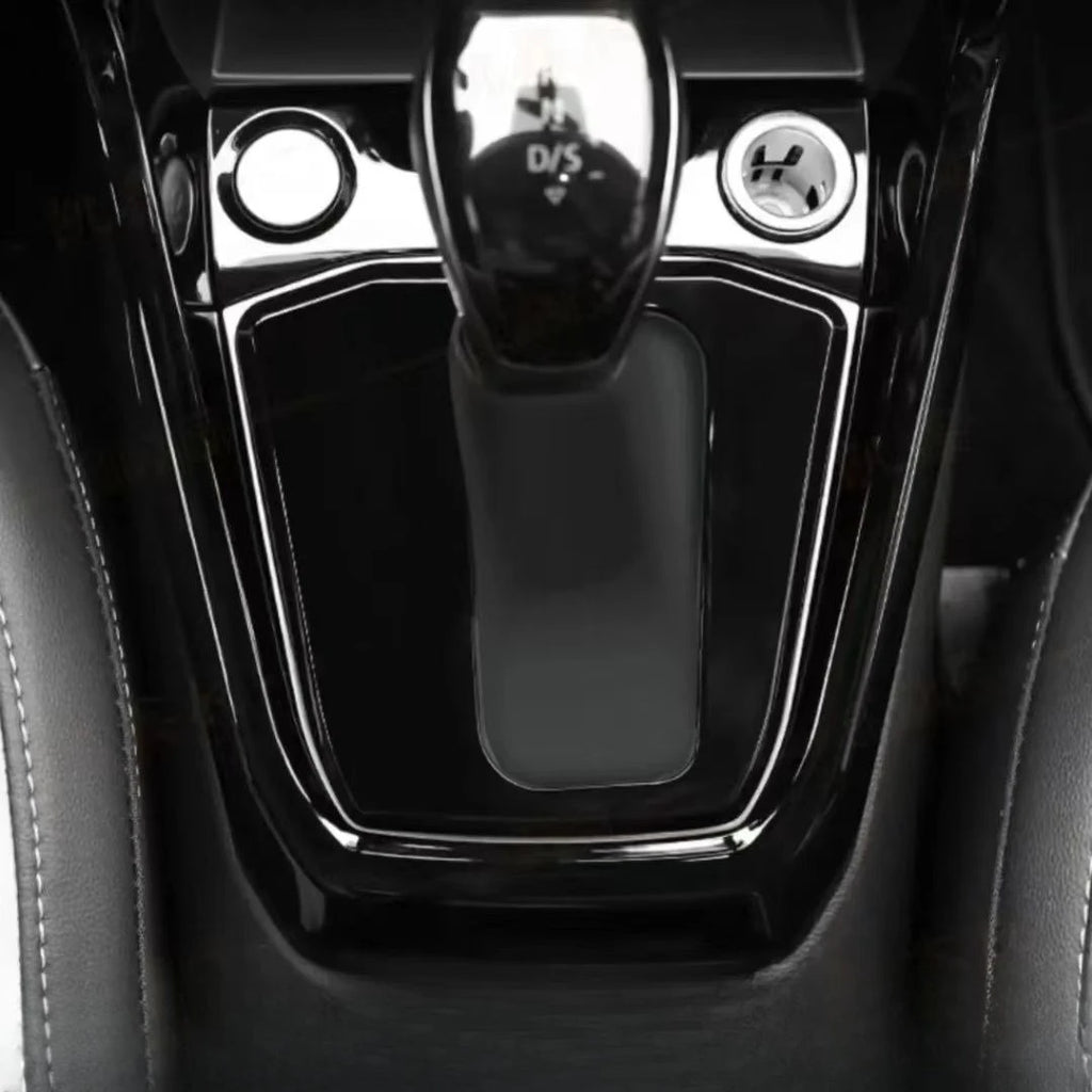 VW T-Cross Abdeckung Schaltkulisse Carbon Optik Hochglanz Schwarz