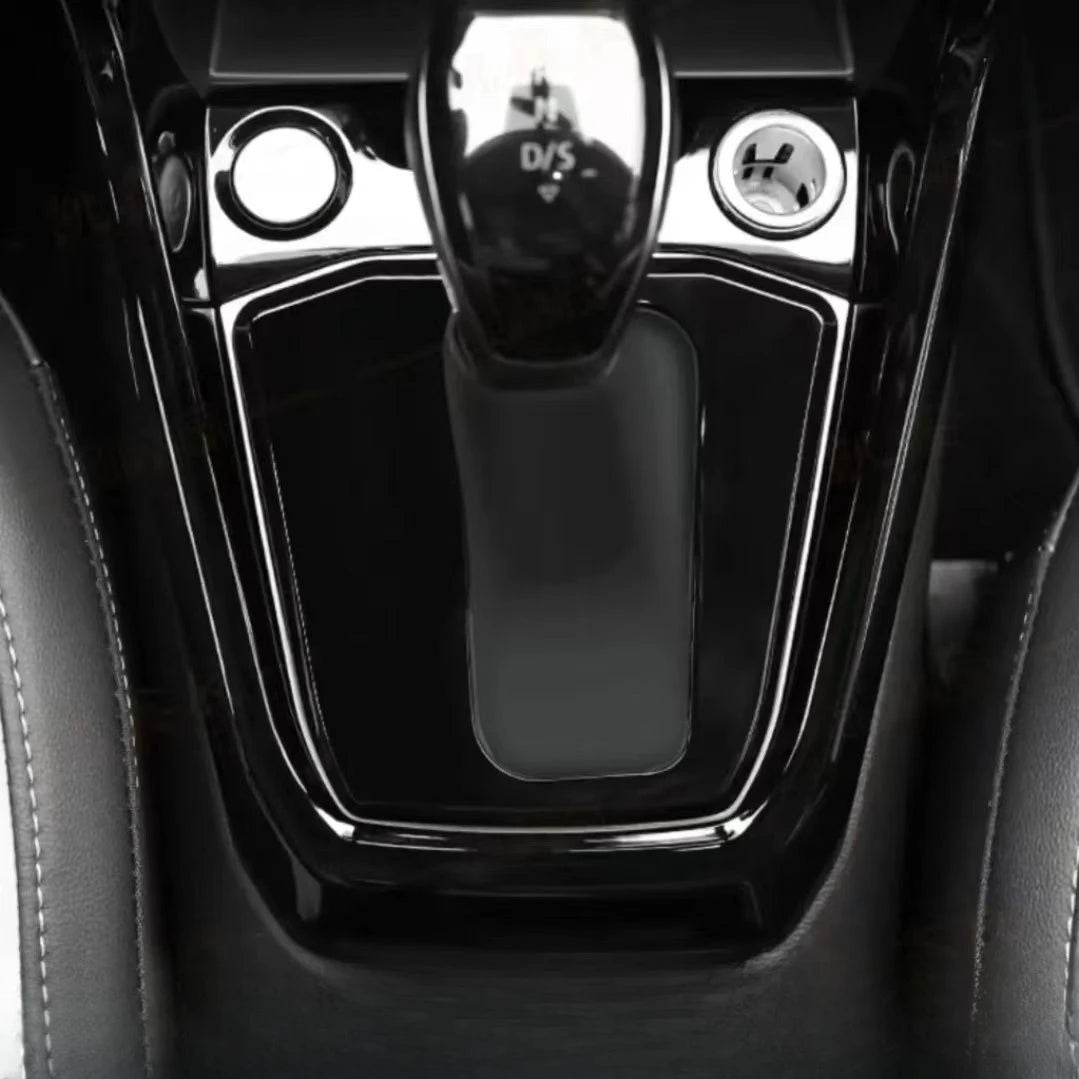 VW T-Cross Abdeckung Schaltkulisse Carbon Optik Hochglanz Schwarz