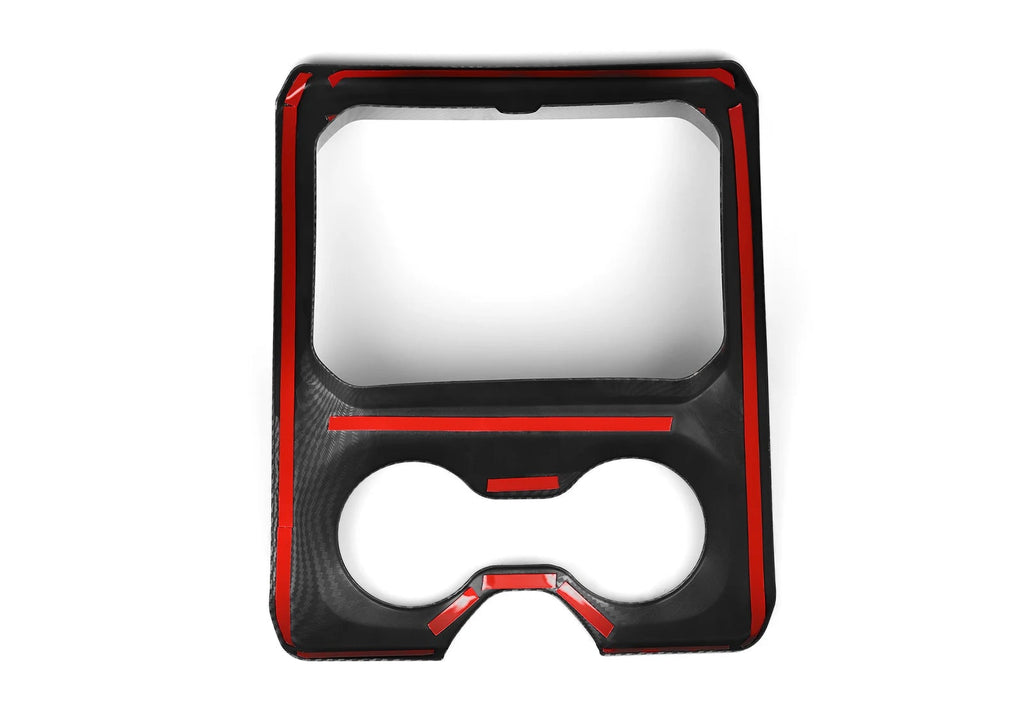 Dodge RAM 1500 2500 3500 – Mittelkonsole Becherhalter Panel Zierblende Carbon-Optik