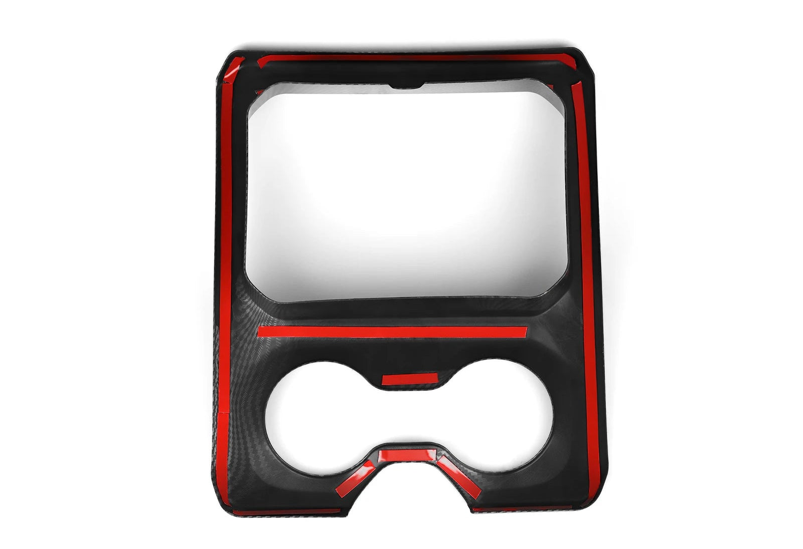 Dodge RAM 1500 2500 3500 – Mittelkonsole Becherhalter Panel Zierblende Carbon-Optik