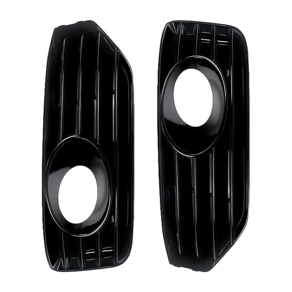 VW Transporter T5 T5.1 Sportline Nebelscheinwerfer Blenden Schwarz Hochglanz