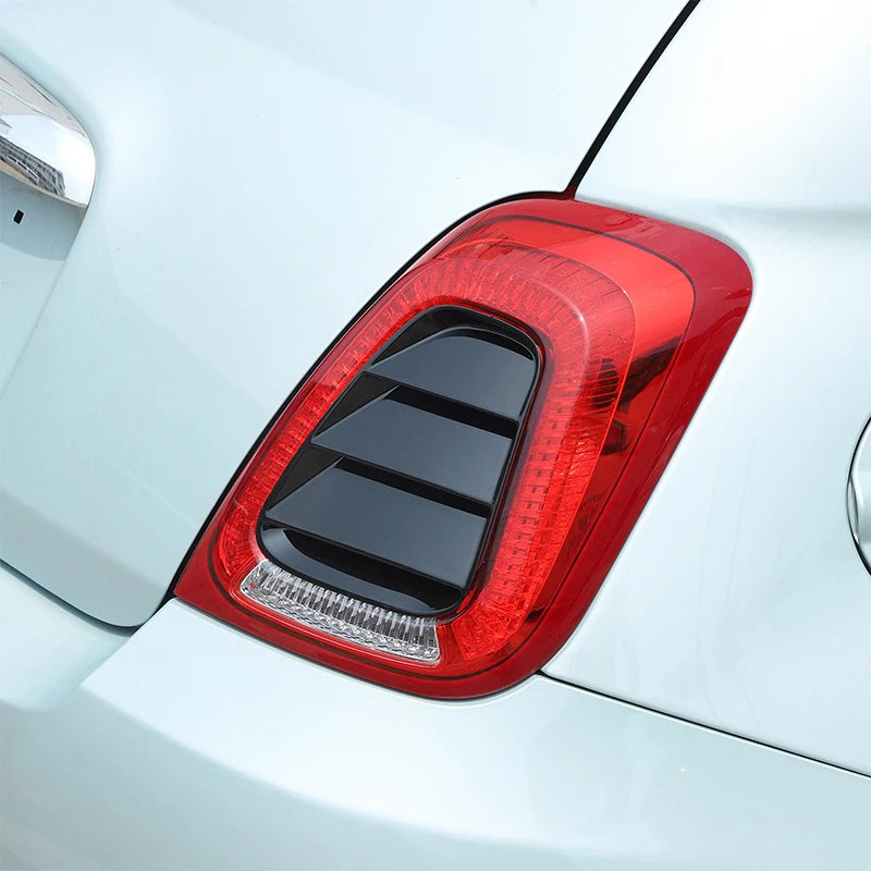 Fiat 500  Abarth 595 695 Rücklicht Zierblenden