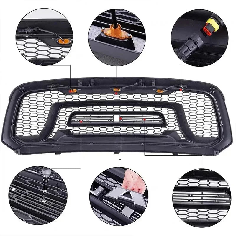 Dodge RAM 1500 – Raptor Style Frontgrill mit LED Beleuchtung