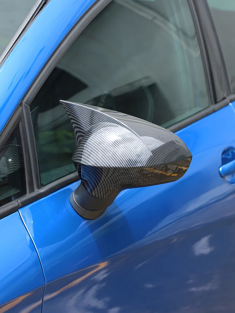 Seat Leon 1P MK2 Außenspiegel-Abdeckung  Carbon-Optik & Schwarz