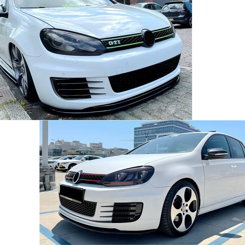 VW Golf 6 Nebelscheinwerfer Rahmen montiert
