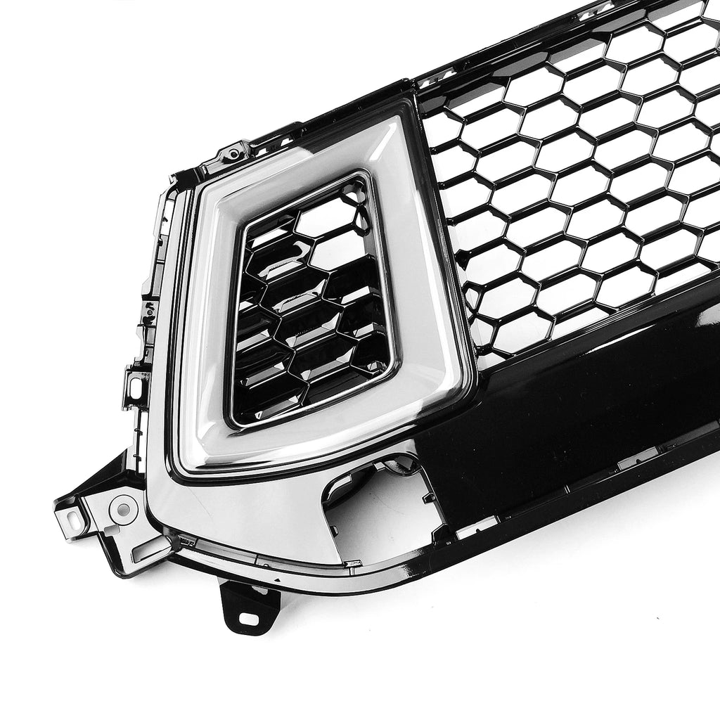 Ford Mustang Frontgrill mit LED Beleuchtung  Hochglanz Schwarz