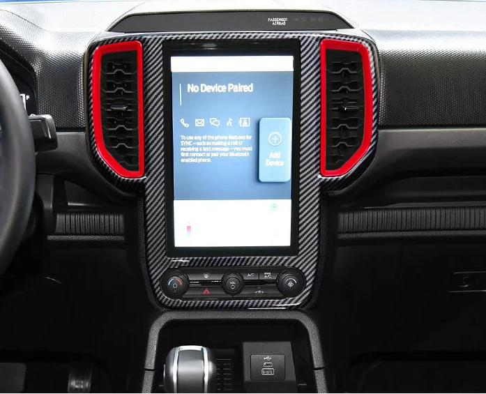 Ford Ranger Wildtrak T9 – Innenraum Zierblenden Carbon-Optik