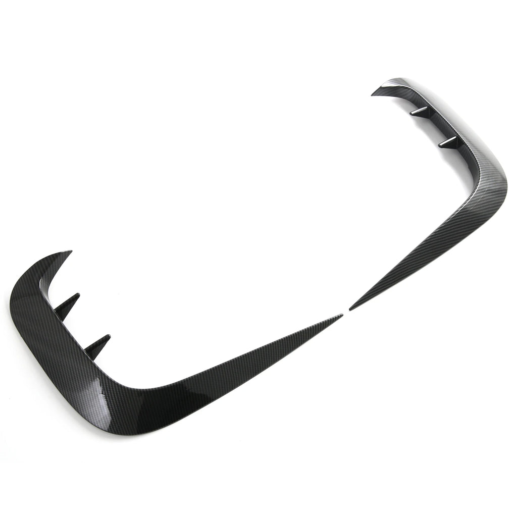 Nebelscheinwerfer Zierblenden Ford Mustang S650 Carbon Optik Hochglanz