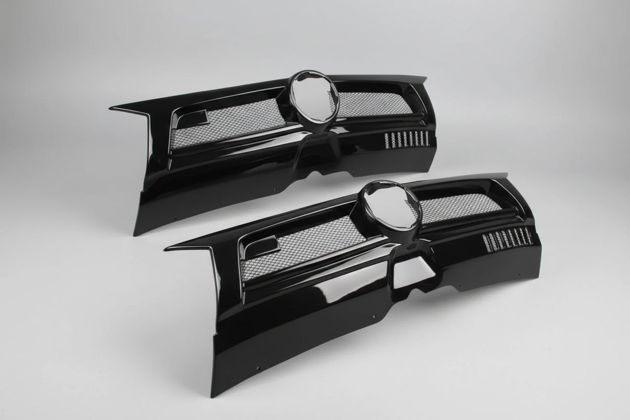 VW T5 T5.1 Frontgrill  Hochglanz Schwarz Blackstyle