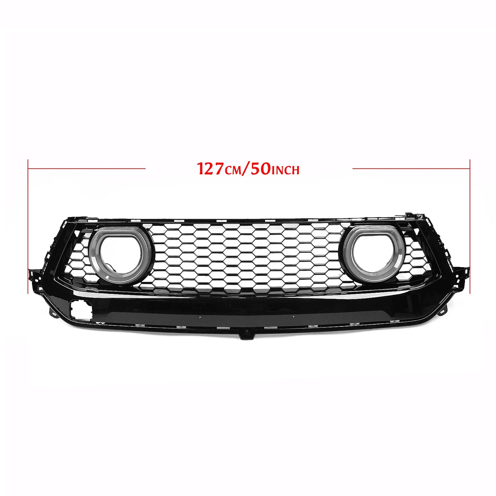 Ford Mustang S650 GT Frontgrill mit LED Hochglanz Schwarz