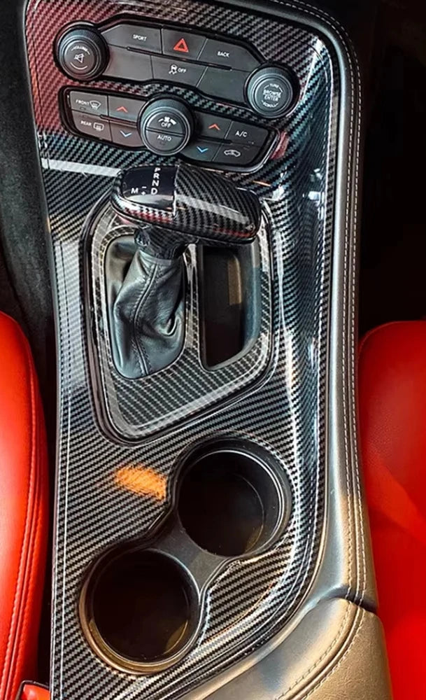 Dodge Challenger  Schaltpanel Zierblende Carbon Optik