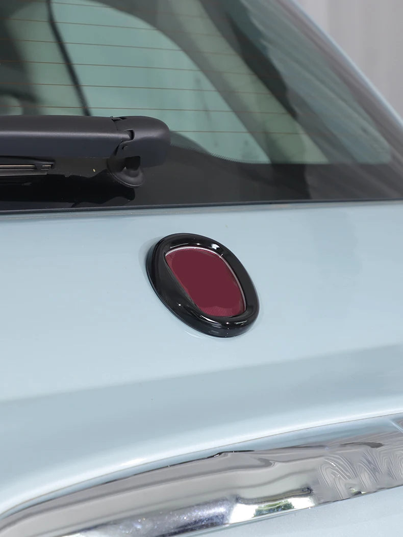 Fiat 500 & Abarth 595 695 Logo Dekorationsring vorne & hinten – ABS