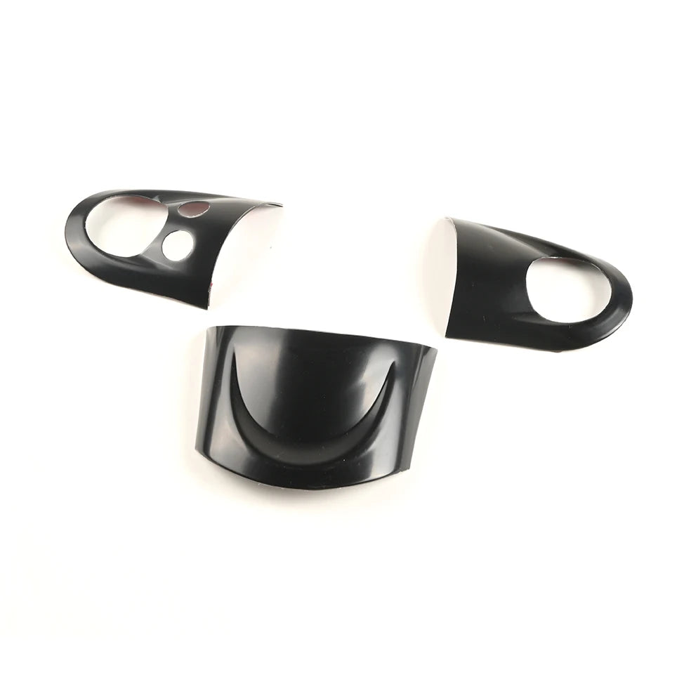 MINI Cooper Lenkrad Panel Abdeckung 3er-Set – Union Jack & Farbvarianten | R55 R56 R57 R58 R59 R60 R61