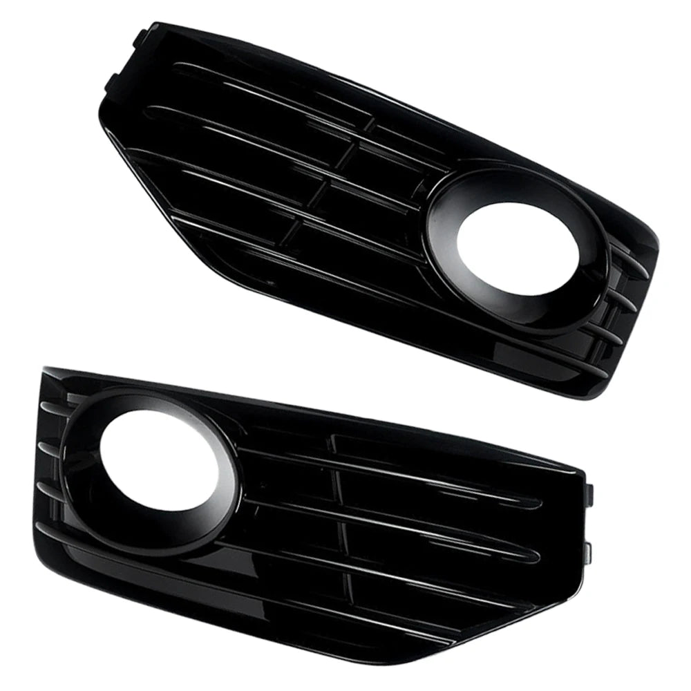 VW Transporter T5 T5.1 Sportline Nebelscheinwerfer Blenden Schwarz Hochglanz