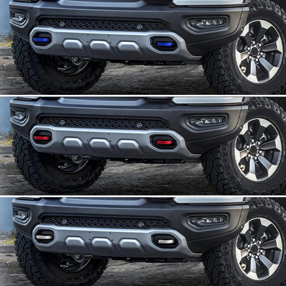 Dodge RAM 1500  Abschlepphaken Abdeckungen Silikon Rot, Weiß & Blau