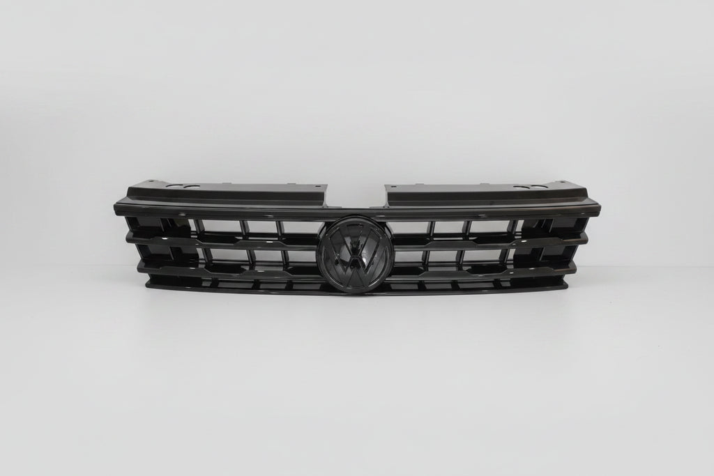 VW Tiguan 2 Frontgrill Hochglanz Schwarz Honeycomb Design Blackstyle