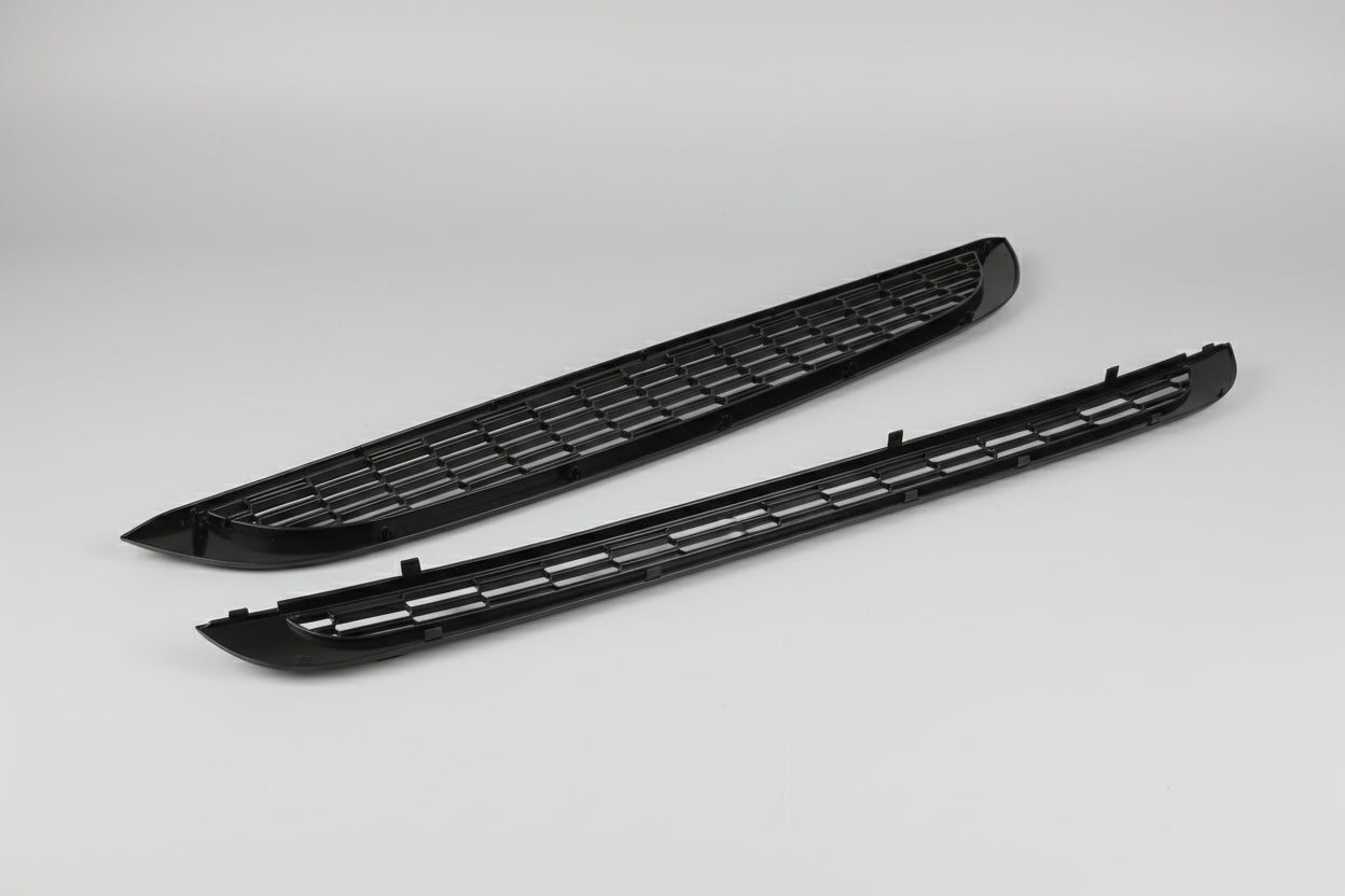 Mini Kühlergrill Set Hochglanz Schwarz Honeycomb R50 R52 R53