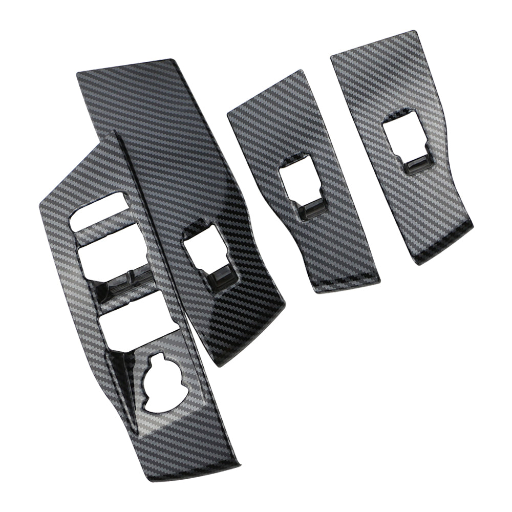Fensterheber Panel Abdeckungen Carbon Optik für VW T-Cross