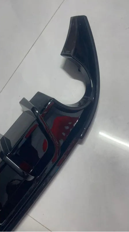 VW Golf 7 MK7 GTI GTD Heckdiffusor Hochglanz Schwarz BlackStyle