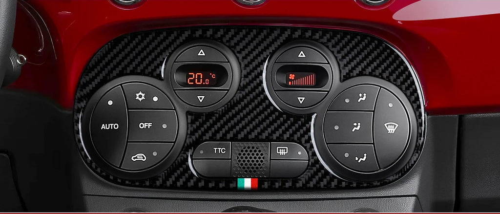 Fiat 500 Abarth 595 695 Innenraum Carbon Look Cover Set