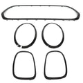 MINI Exterieur Trim Set Hochglanz Schwarz  MINI F55 F56 F57 Cooper S JCW