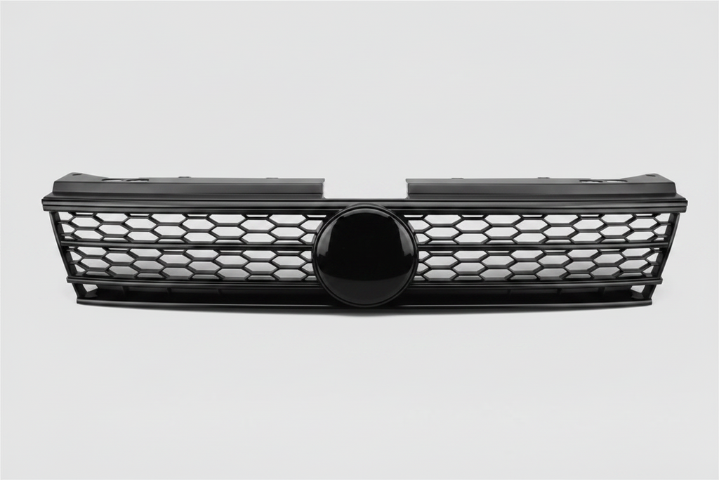 VW Tiguan 2 Frontgrill Hochglanz Schwarz Honeycomb Design Blackstyle