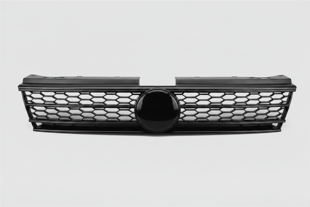 VW Tiguan 2 Frontgrill Hochglanz Schwarz Honeycomb Design Blackstyle