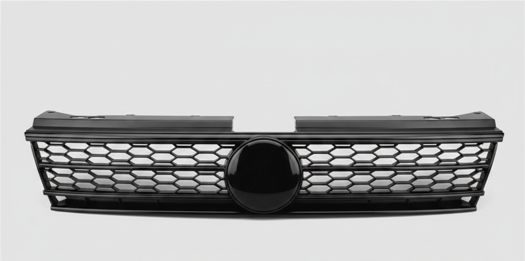 VW Tiguan 2 Frontgrill Hochglanz Schwarz Honeycomb Design Blackstyle