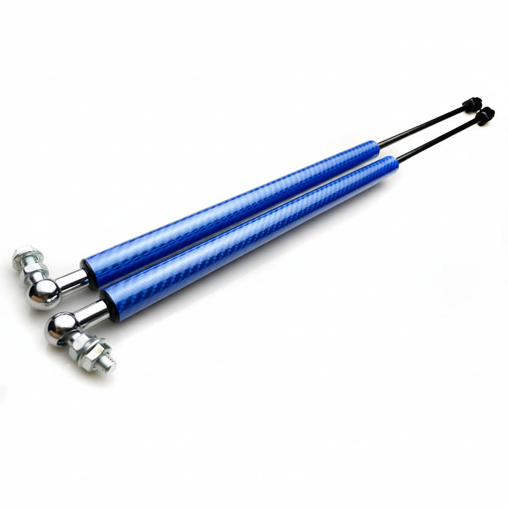 VW Polo – Motorhaubenlift Gasdruckdämpfer Carbon Optik Multicolor