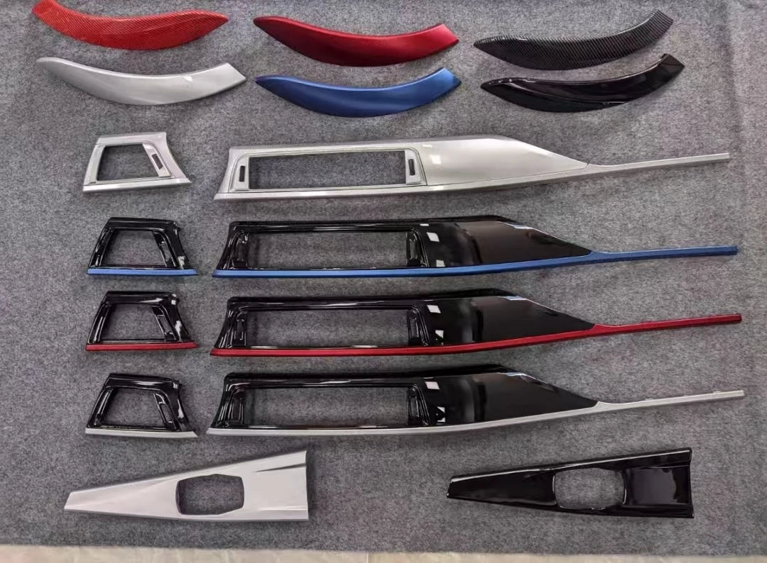 BMW 3er & 4er Armaturenbrett Verkleidung Schwarz Carbon Set