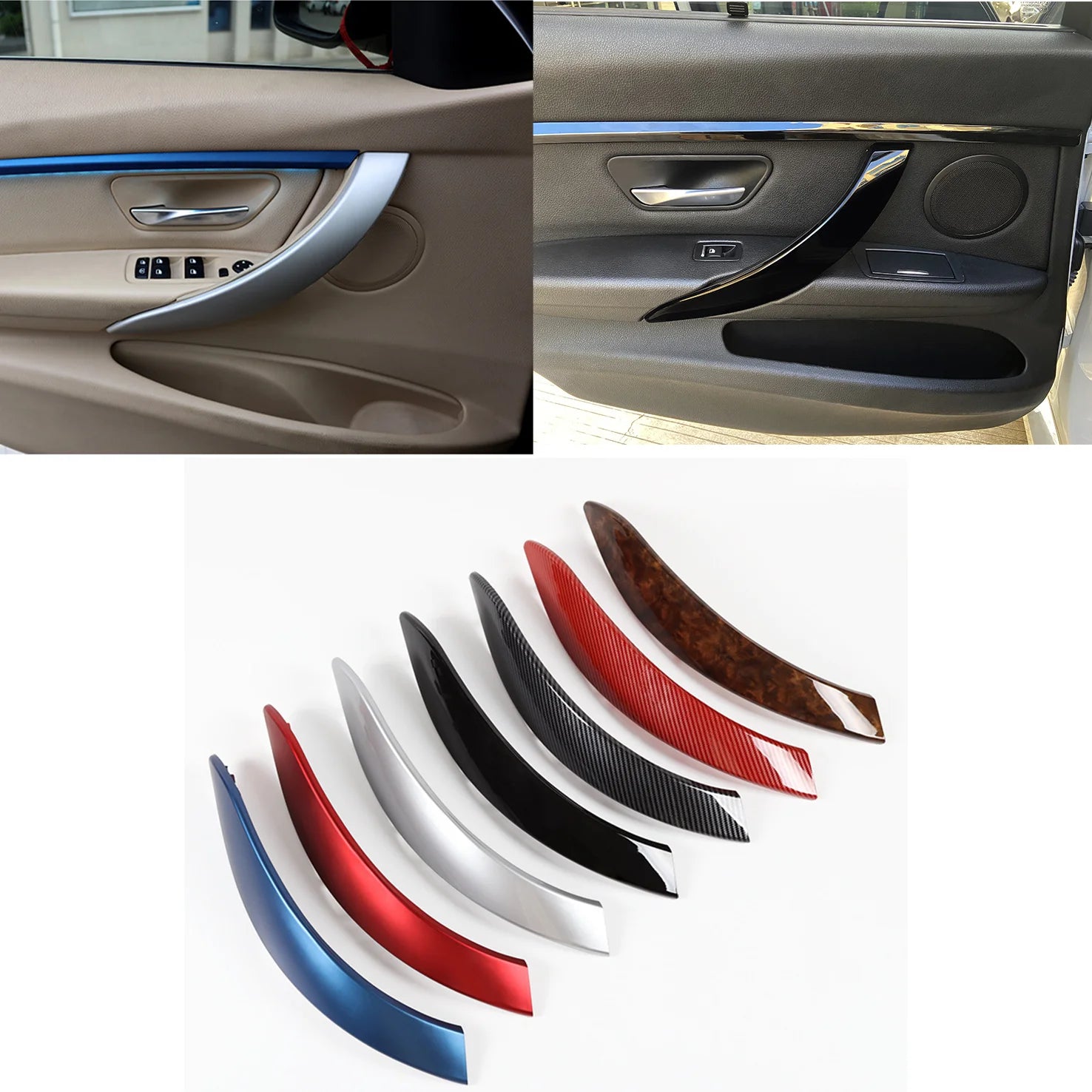 BMW 3er & 4er Innenraum Türgriff Abdeckungen F30 F31 F32 F33 F34 F35 F36 M3 M4