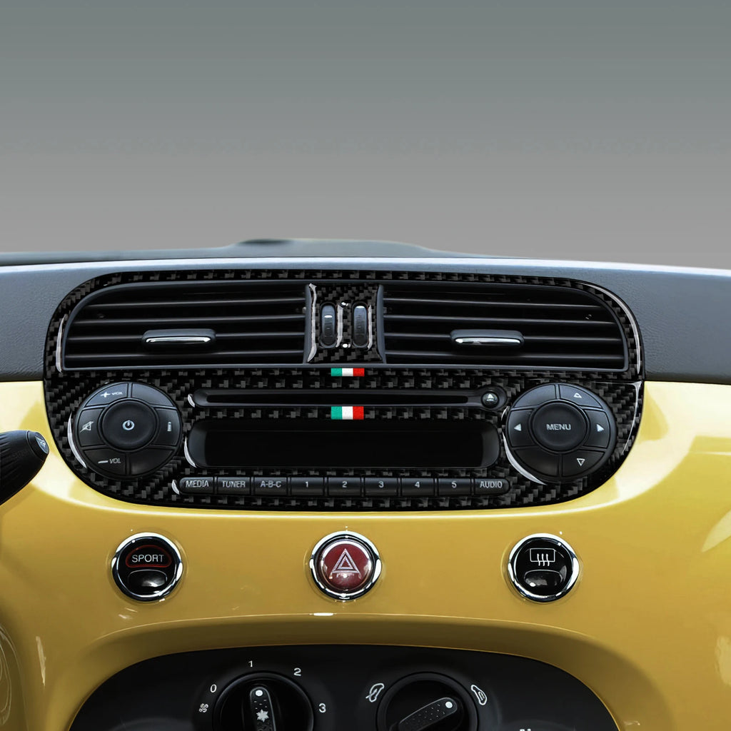 Fiat 500 Abarth 595 695 Innenraum Carbon Look Cover Set