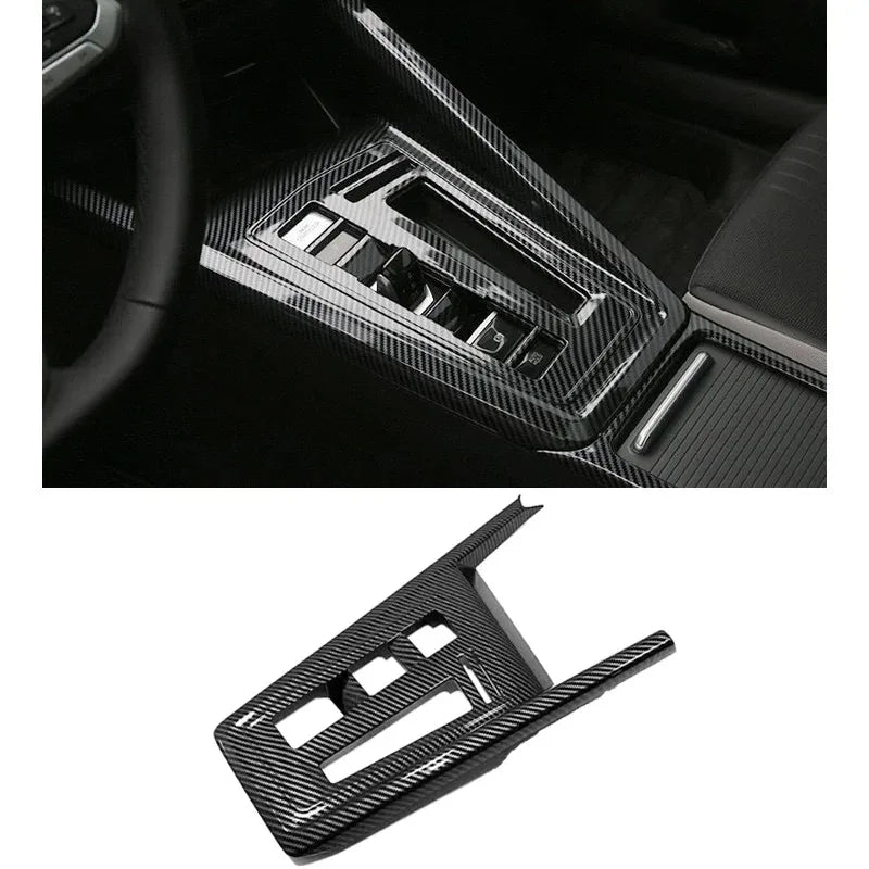 VW Golf 8 Schaltpanel Rahmen Carbon Optik ABS
