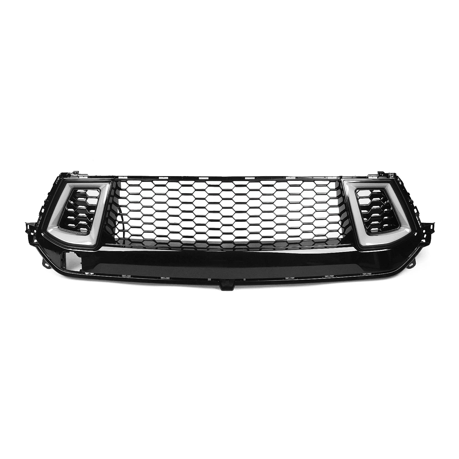 Ford Mustang Frontgrill mit LED Beleuchtung  Hochglanz Schwarz