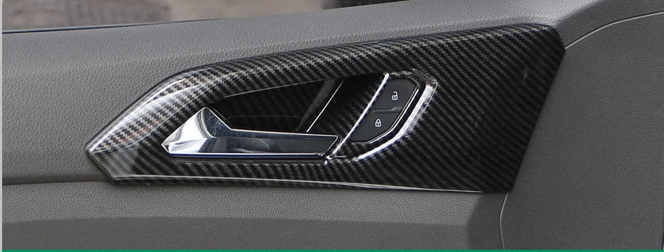 Türgriff Abdeckungen Innen Carbon-Optik für VW T-Cross