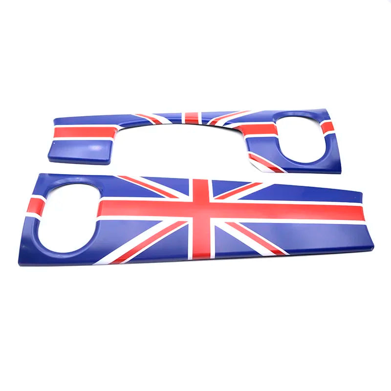 MINI Cooper Dashboard Trim Abdeckung 2er-Set – Union Jack & Farbvarianten | F55 F56 F57 (2022 LCI)