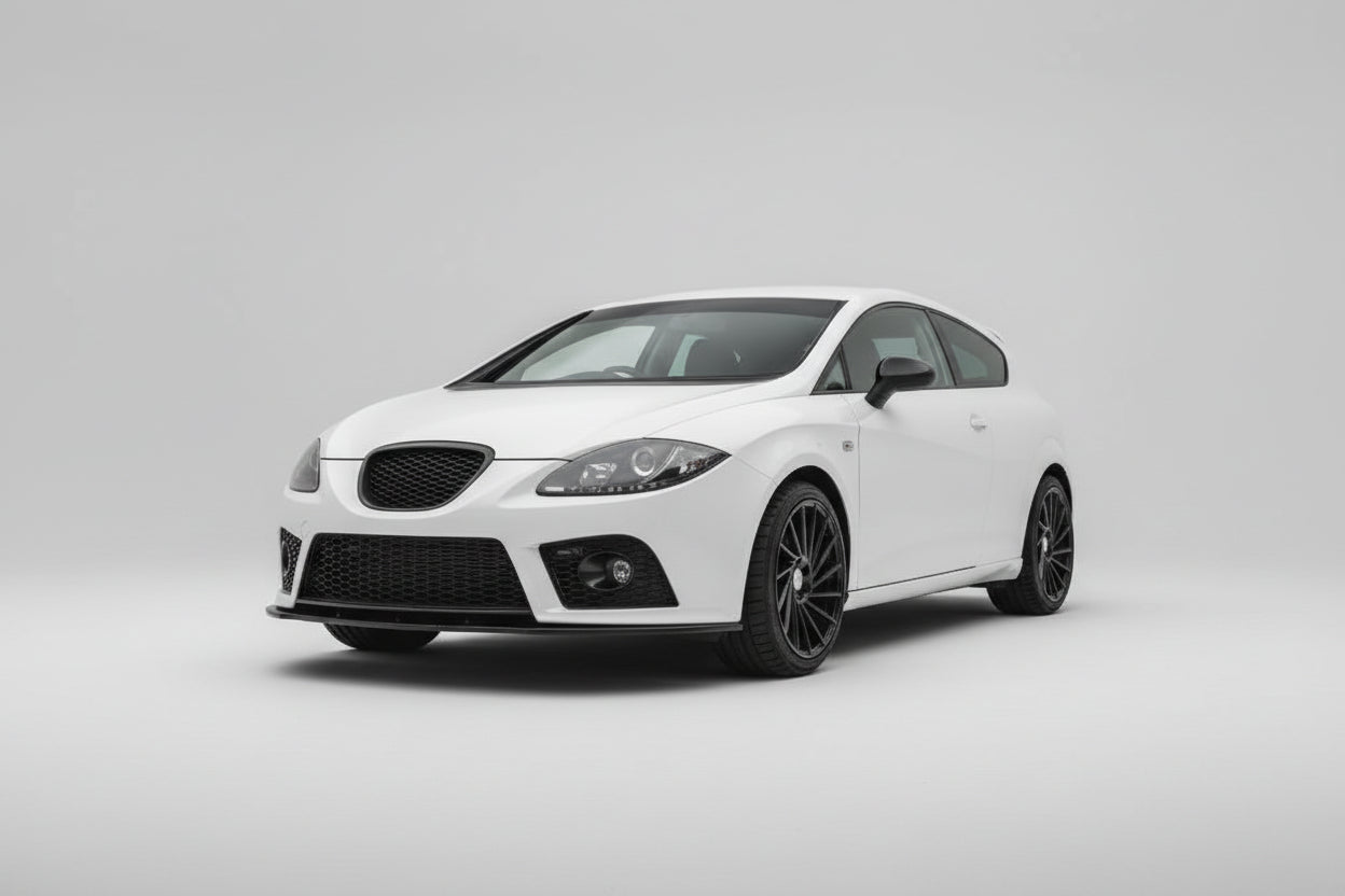 Seat Leon 1P MK2 Frontgrill Schwarz ohne Emblem Honeycomb-Design