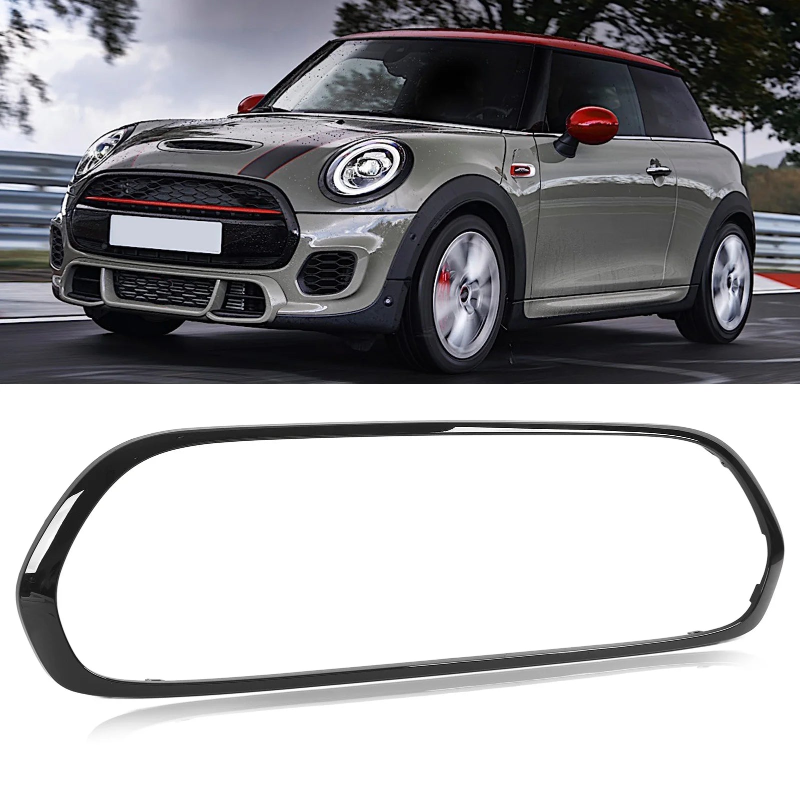 MINI Kühlergrill Rahmen Hochglanz Schwarz F55 F56 F57