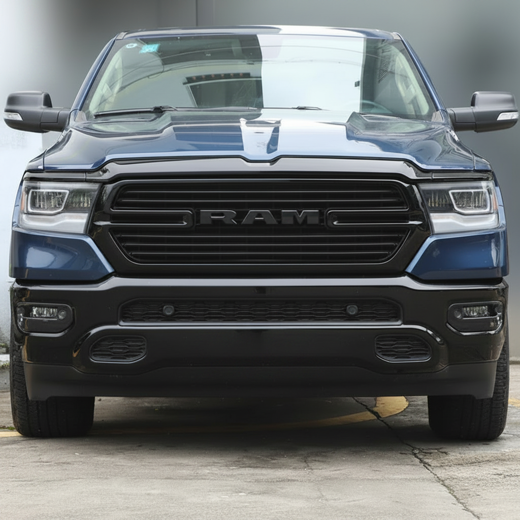 Dodge RAM 1500 – Nebelscheinwerfer Blenden Schwarz Hochglanz  Carbon-Optik