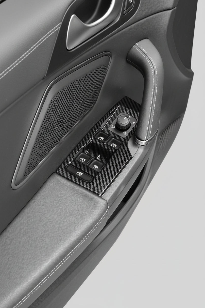 Seat Leon / Ibiza / Arona / Cupra – Fensterheber Bedienpanel Zierblende Carbon