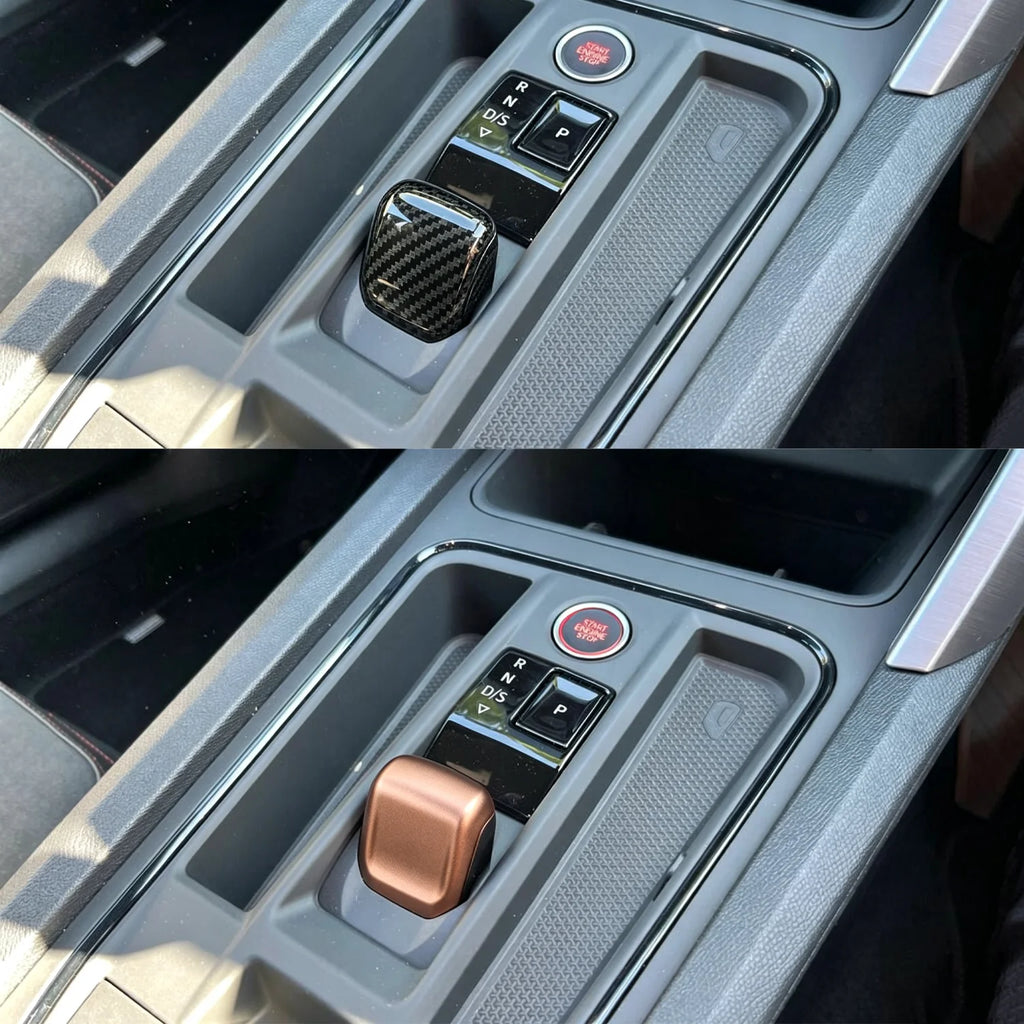 Seat Leon / Cupra – Schaltknauf Abdeckung Carbon / Kupfer