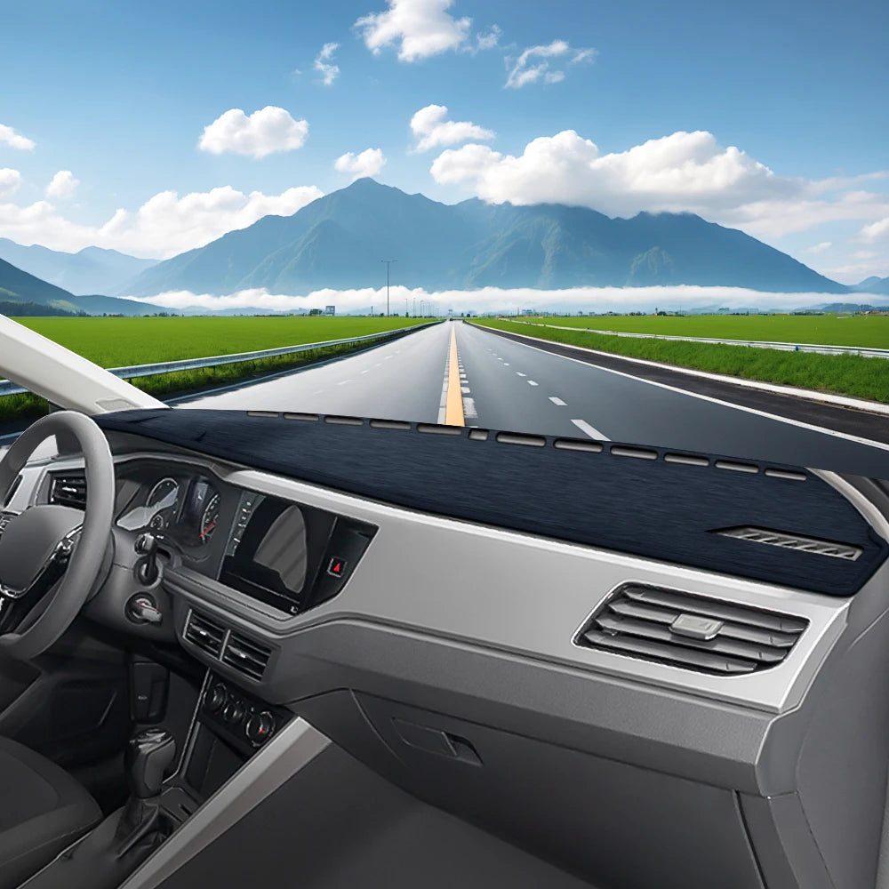 VW Polo AW– Armaturenbrett Schutzabdeckung Flanell Schwarz