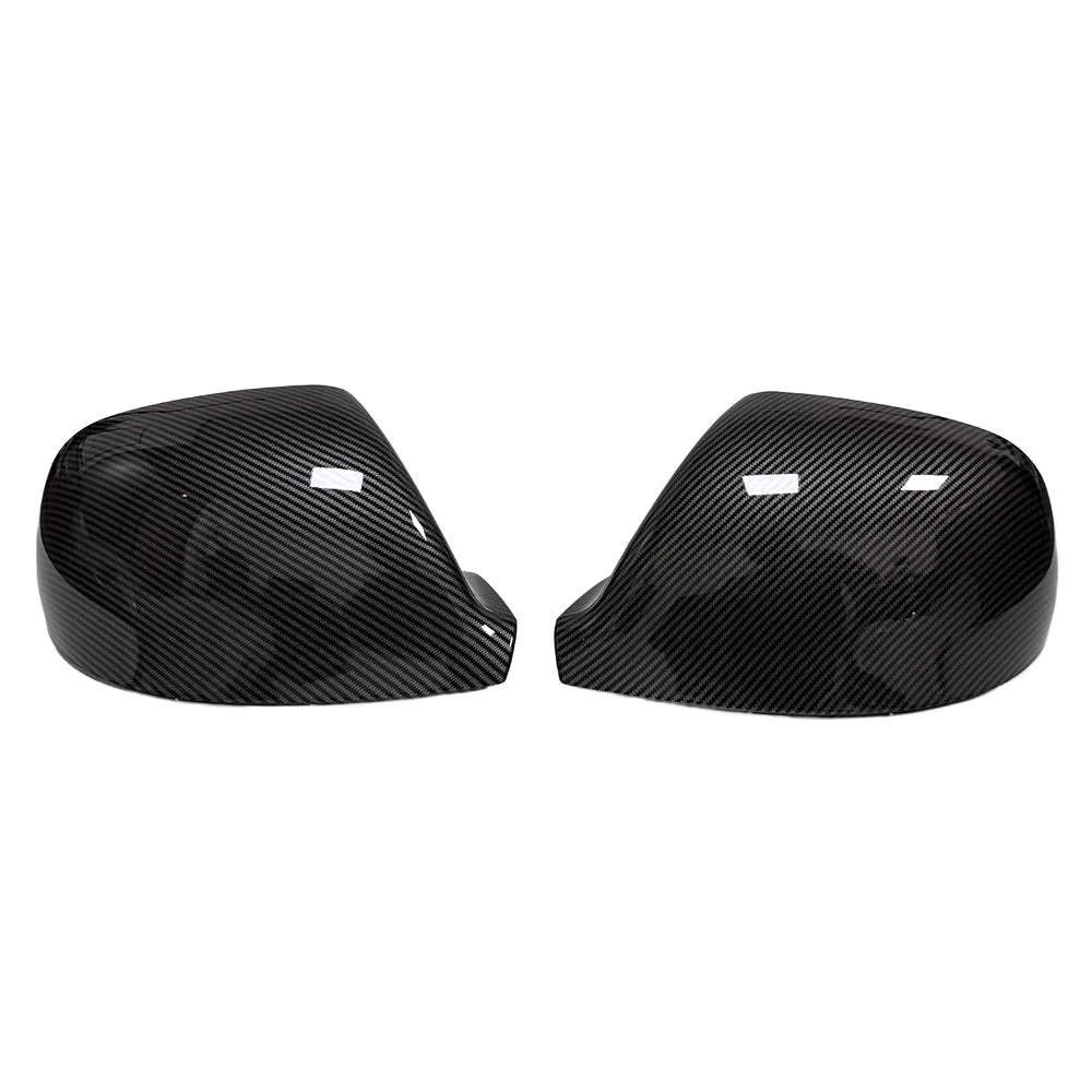 VW T5 T6 Spiegelkappen Set Schwarz Hochglanz  Carbon Look