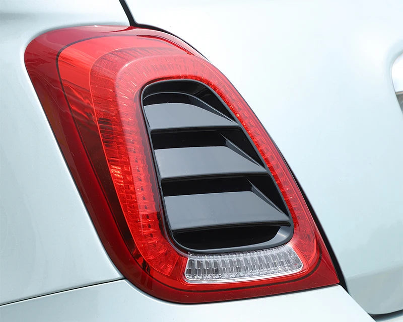 Fiat 500  Abarth 595 695 Rücklicht Zierblenden