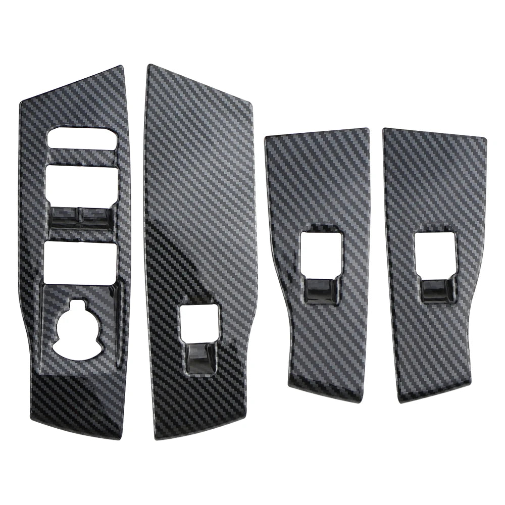 Fensterheber Panel Abdeckungen Carbon Optik für VW T-Cross