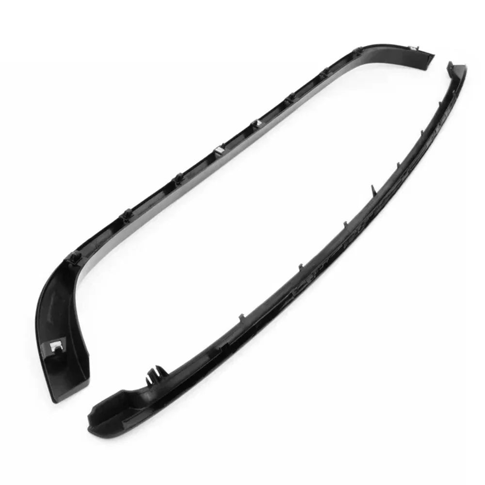 MINI Frontstoßstangen Zierleisten Set Hochglanz Schwarz R55 R56 R57 R58 R59