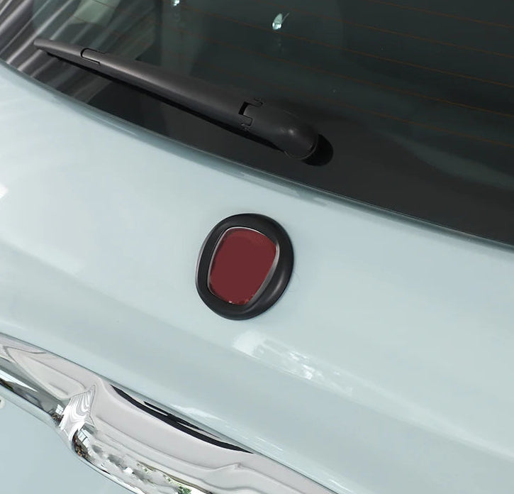 Fiat 500 & Abarth 595 695 Logo Dekorationsring vorne & hinten – ABS