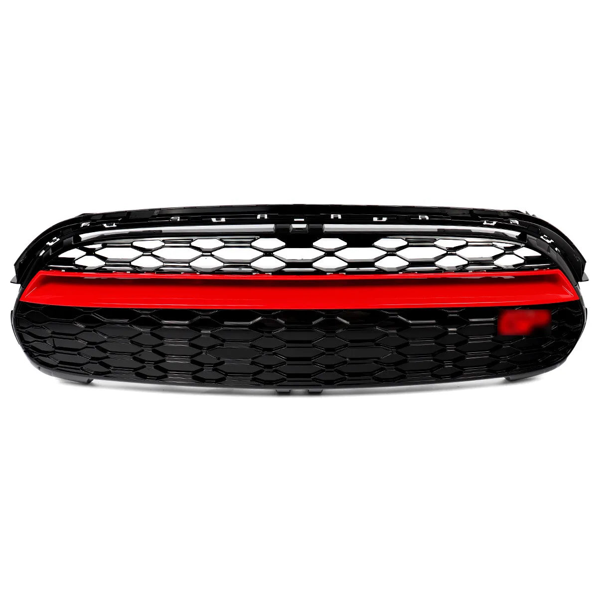 MINI GP Style Frontstoßstangen Kühlergrill Schwarz Rot F55 F56 F57