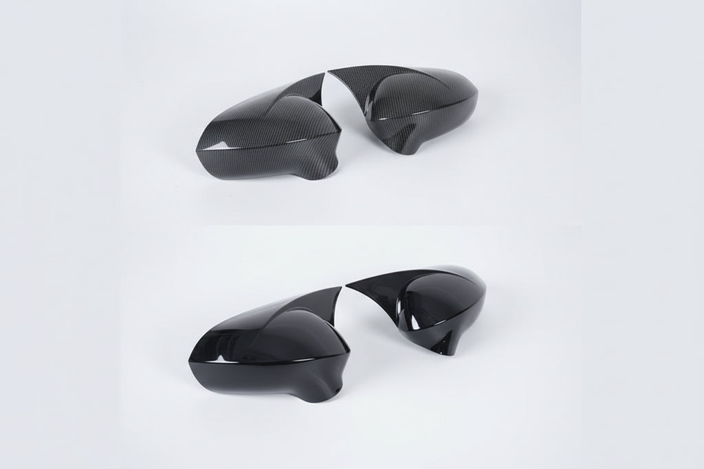 Seat Leon 1P MK2 Außenspiegel-Abdeckung  Carbon-Optik & Schwarz