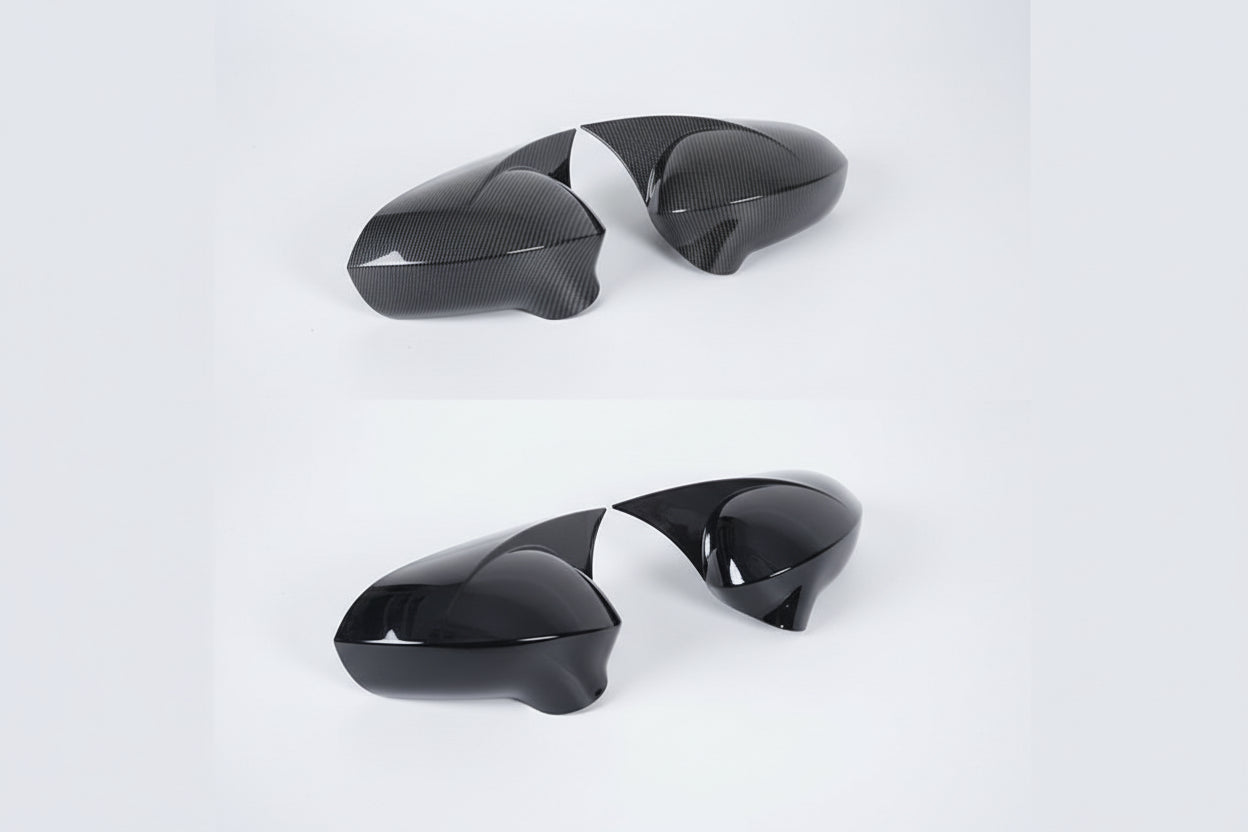 Seat Leon 1P MK2 Außenspiegel-Abdeckung  Carbon-Optik & Schwarz